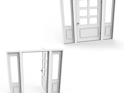 External Door 3D print model