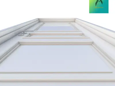 Room Door Type 12 3D print model