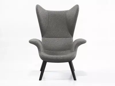 Longwave Armchair 3D model