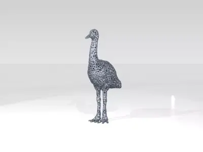 Crane Voronoi 3D model