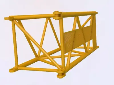 Crane L Intermediate Section 3D model