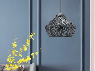 Lamp shade 3D print model 4