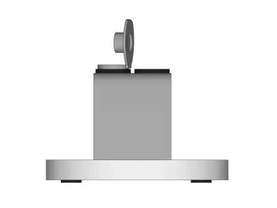 BIOSAN MagSorb-16 Magnetic Rack SKP DAE OBJ Blend 3D model Free 3D model