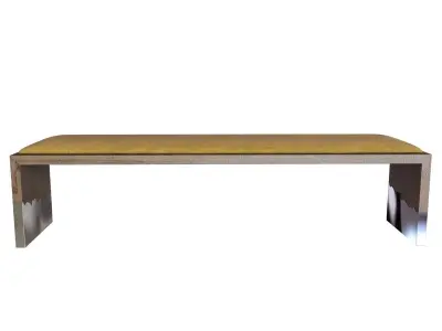 Hudson Furniture DIPPED BENCH 3D model