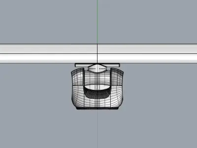 radar light stand 3D model