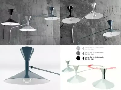 Lampe de Marseille 3D model