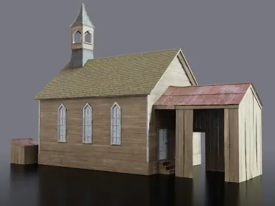 Old Chapel 3D model