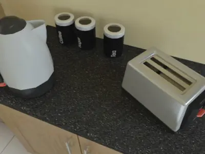 Kitchen Pack Low-poly 3D model