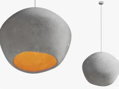 vakkerlight dome pendant lamp 3D model