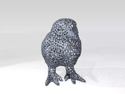 Atthis Voronoi 3D model