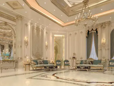 classic majlis 3D model