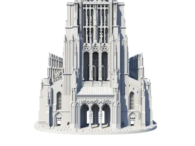 Ulmer Minster 3D model