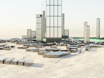 Shanghai China Citymap Building 3D model