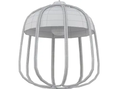 Tommaso cage pendant light 3D model