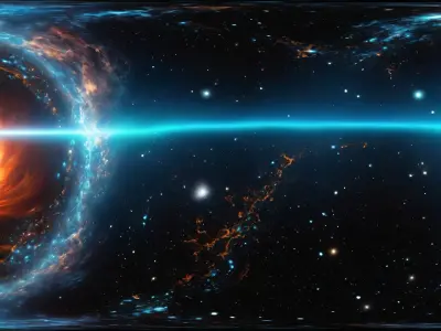 HDRI Black Hole 3D model