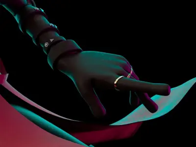 vash the stampede from trigun meterial and rigging 3D model