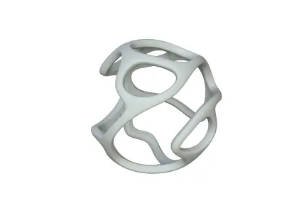 SciFi Cube Object No 39642 Low Poly Shape Texture