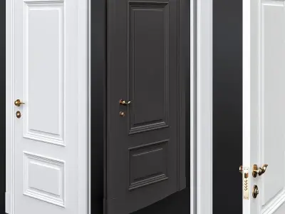 DOOR Collection 12 Pieces 3d model 3D model
