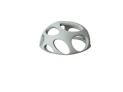 SciFi Cube Object No 54972 Low Poly Shape Low-poly 3D model