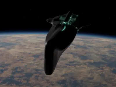 Mothership - Capitalship 3D model