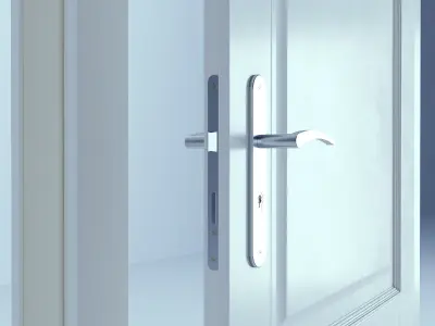 White Door 14 3D model
