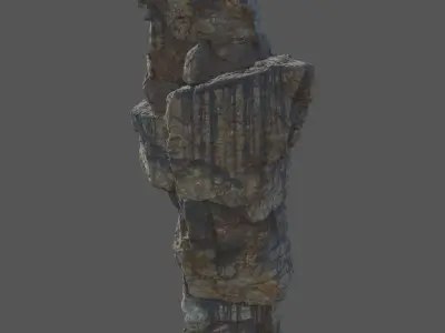 Rock Mountain A2 3D model