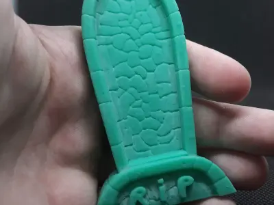 Fantasy grave 3d print 3D print model