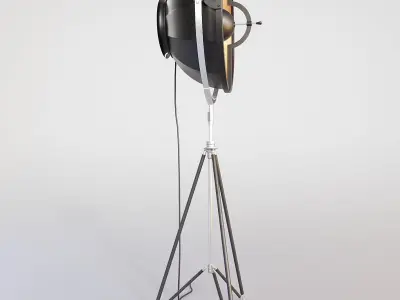 Fortuny studio 76 floor lamp 3D model