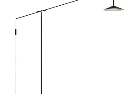 Modern Minimalist Counterbalance Floor Lamp 3D model