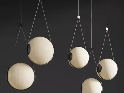 Corda Pendant lamp Guilhermewentz 3D model