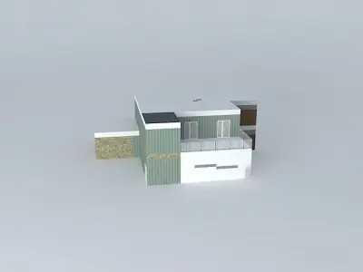 Modern House Free 3D model