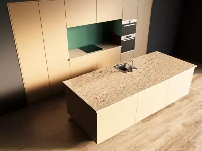102-Kitchen6 matte 9 3D model