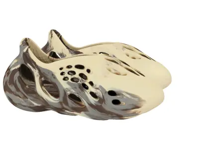 adidas originals Yeezy Foam Runner MX Cream Clay 3D model