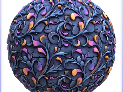 Stylized Ornaments Seamless Texture Texture shop