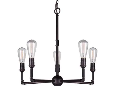 Kohlmeier Light Dimmable Classic  Traditional Chandelier 3D model