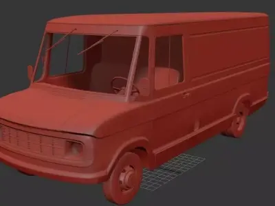F A Series PanelVan 1973 3D print model
