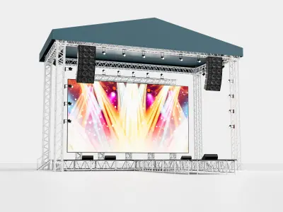 Concert Stage 03 3D model