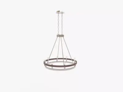 Toltec Lighting Belmont Eight Light Chandeliers 3D model
