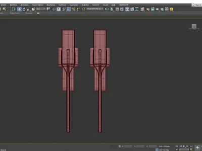 Mediki Wall Sconce Low-poly 3D model