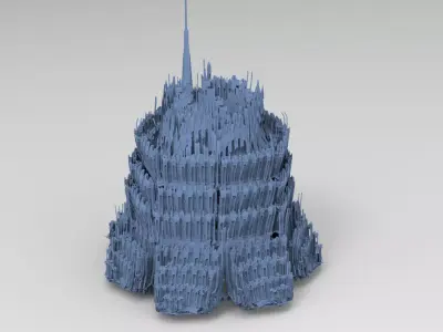 Dantes Purgatory ring 1 3D model