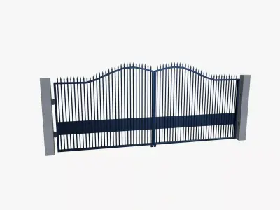 Factory Gate 3D model