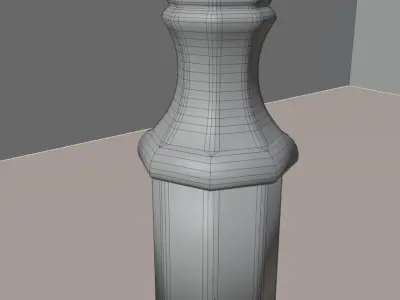 Street light 3D model