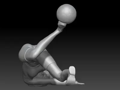 fifa street player women 2 3D print model