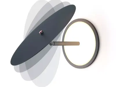 Ra wall and ceiling light 3D model