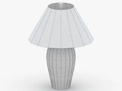 1364 - Table Lamp Low-poly 3D model
