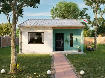 Lumion Exterior Scene House 01 3D model