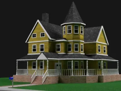 House victorian 3D model