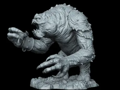 Rancor from Return Of The Jedi - 3D Printable 3D print model