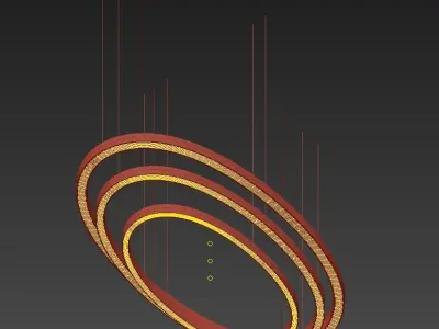 DOPPIO ELLIPSE 3D model