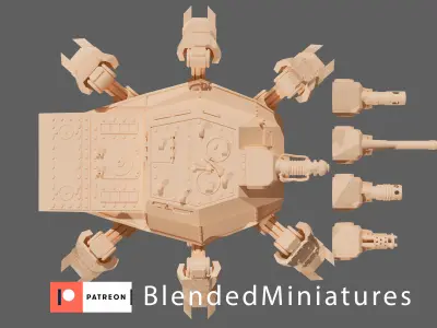 su152 -mech 3D print model